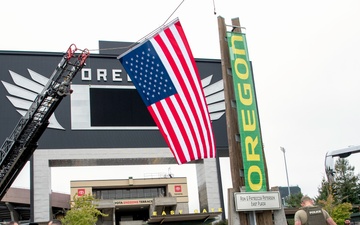 9/11 Memorial Stair Climb at Autzen Stadium