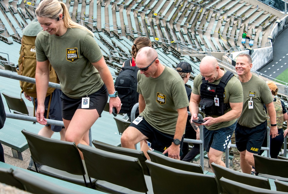 9/11 Memorial Stair Climb at Autzen Stadium