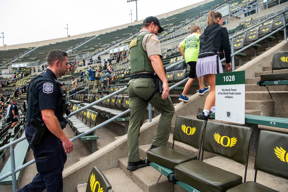 9/11 Memorial Stair Climb at Autzen Stadium