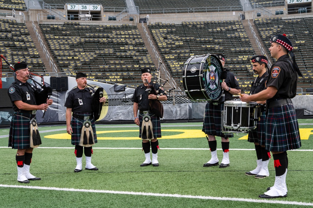 9/11 Memorial Stair Climb at Autzen Stadium