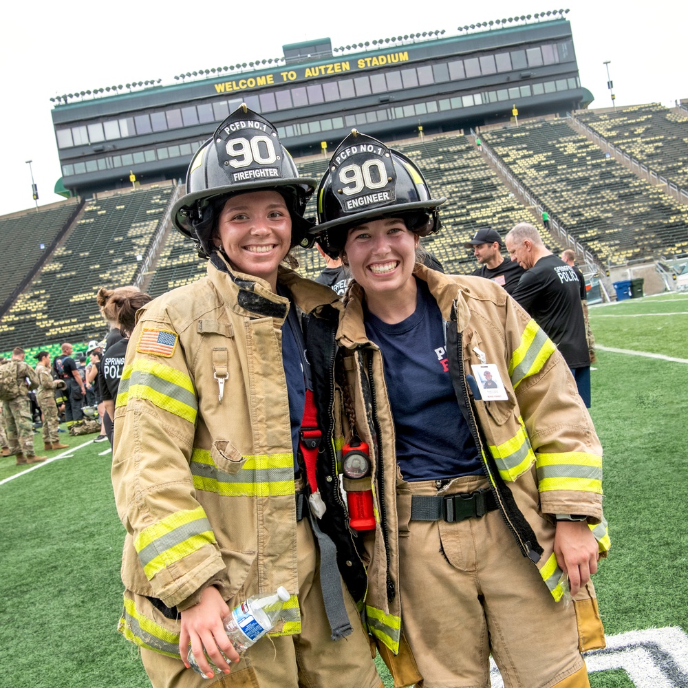 9/11 Memorial Stair Climb at Autzen Stadium