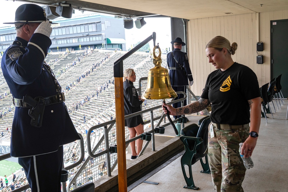 9/11 Memorial Stair Climb at Autzen Stadium
