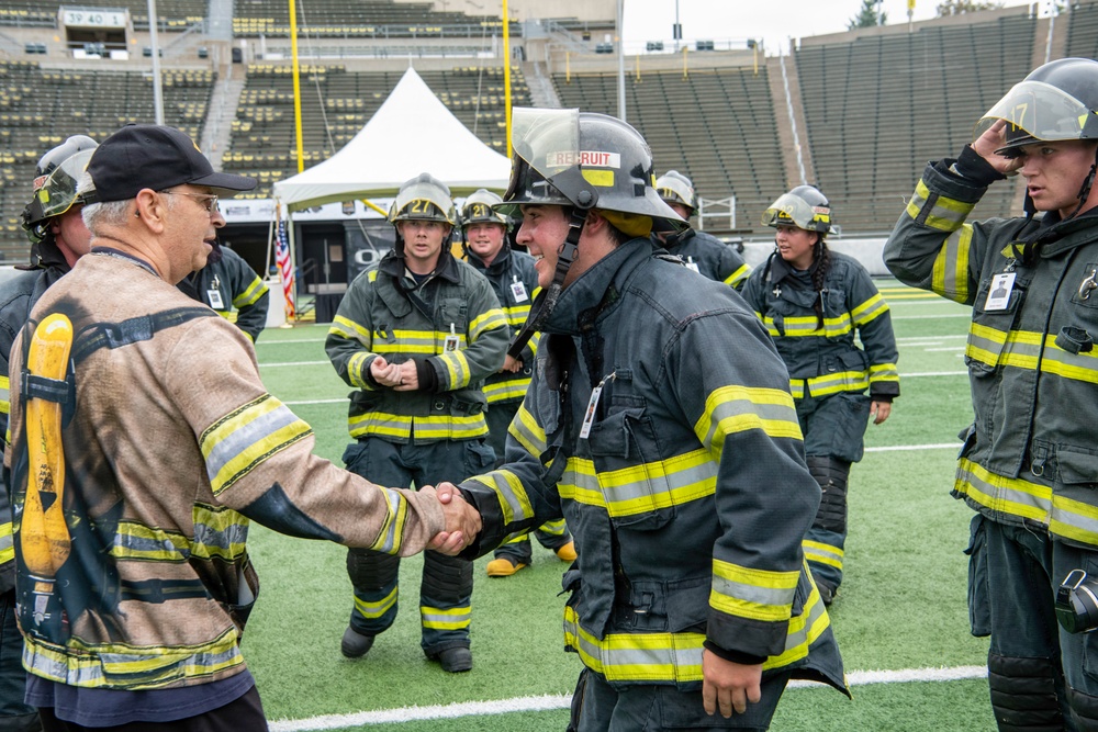 9/11 Memorial Stair Climb at Autzen Stadium
