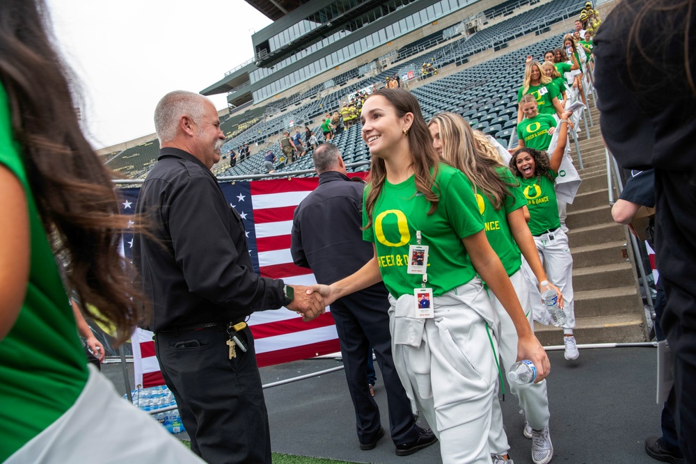 9/11 Memorial Stair Climb at Autzen Stadium
