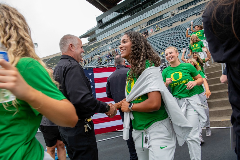 9/11 Memorial Stair Climb at Autzen Stadium
