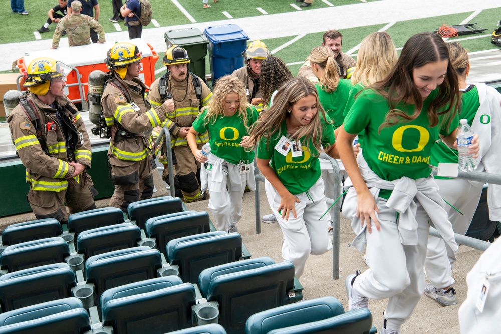 9/11 Memorial Stair Climb at Autzen Stadium