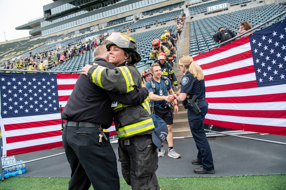9/11 Memorial Stair Climb at Autzen Stadium