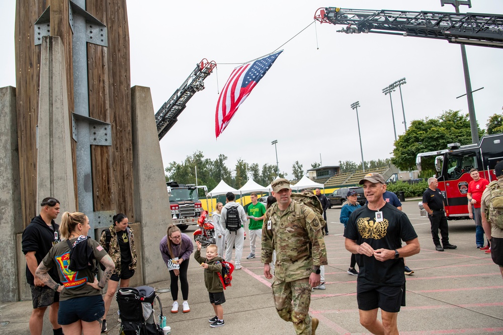 9/11 Memorial Stair Climb at Autzen Stadium