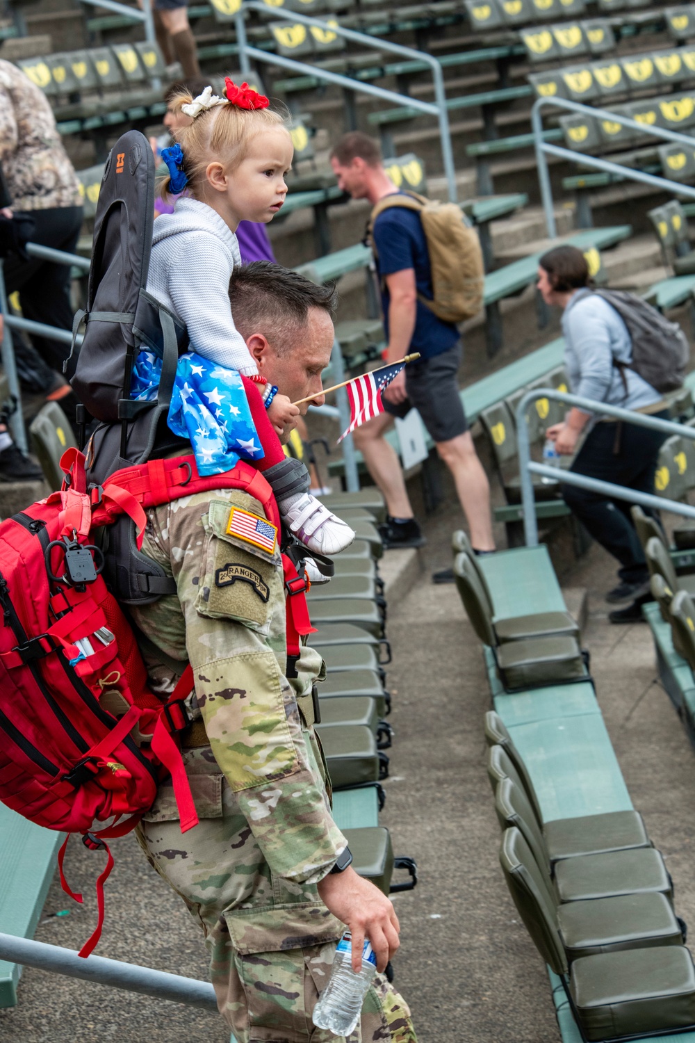 9/11 Memorial Stair Climb at Autzen Stadium