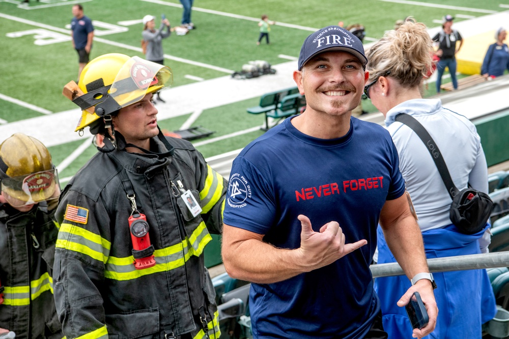 9/11 Memorial Stair Climb at Autzen Stadium