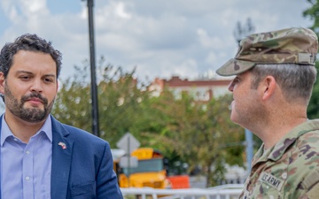 Rep. Sainz Visit
