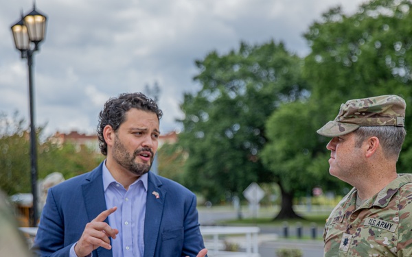 Rep. Sainz Visit