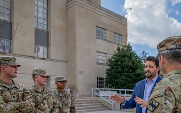 Rep. Sainz Visit