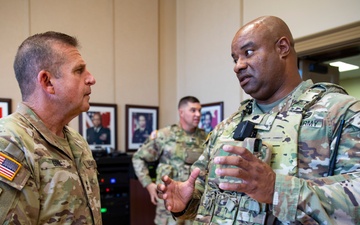 Mississippi National Guard Leadership at the District of Columbia National Guard Armory