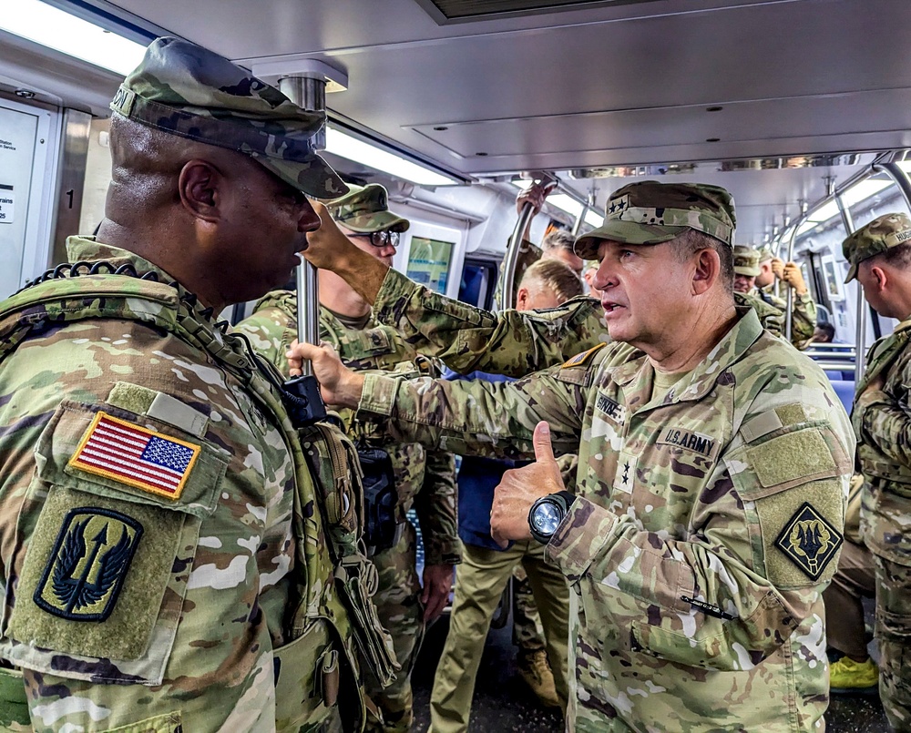 Mississippi National Guard Leadership in Washington, D.C.