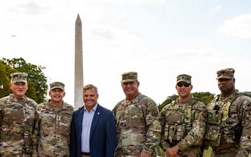 MS National Guard Senior Leadership visits 112th Military Police Battalion in Washington, D.C.