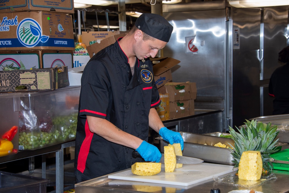 USS Carl Vinson conducts routine operations
