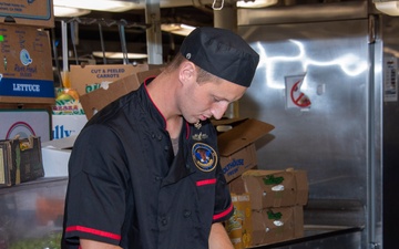 USS Carl Vinson conducts routine operations