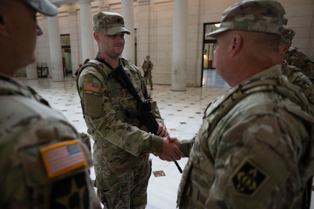 Brig. Gen. Holt visits JTF-DC