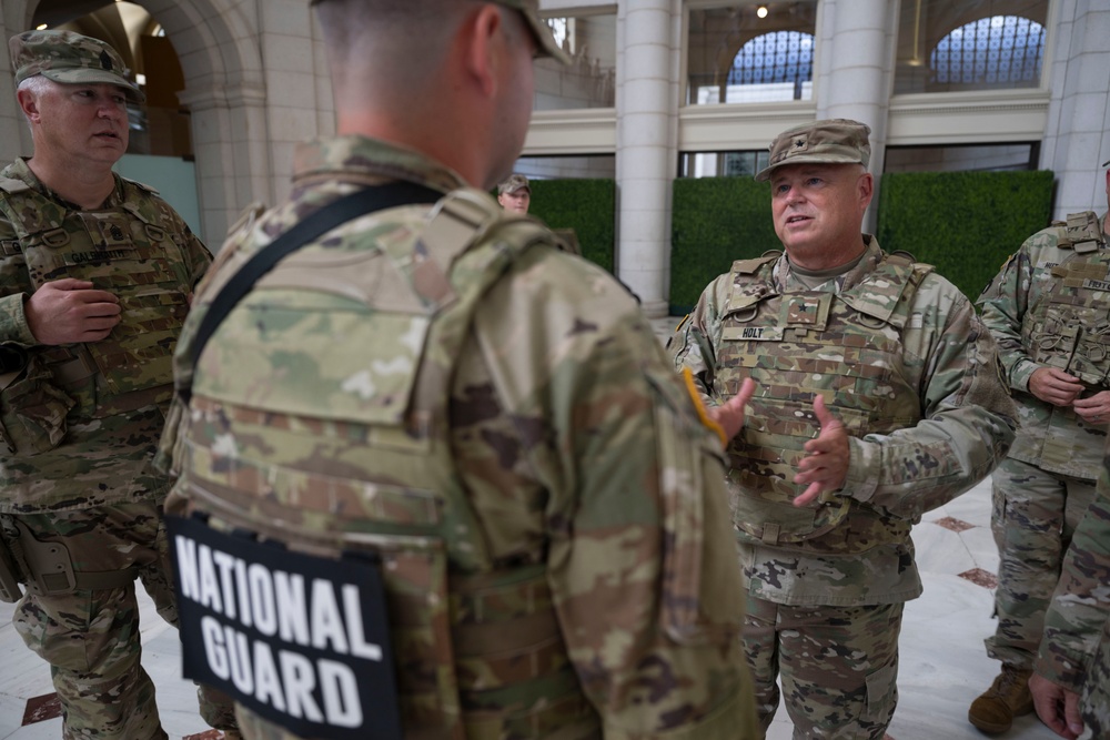 Brig. Gen. Holt visits JTF-DC