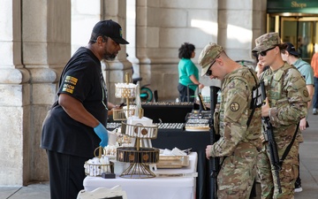 201st Field Artillery Regiment Patrols Union Station