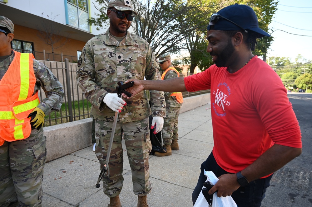 Task Force Beautification teams with Advisory Neighborhood Commission (ANC) in the District’s Ward 8