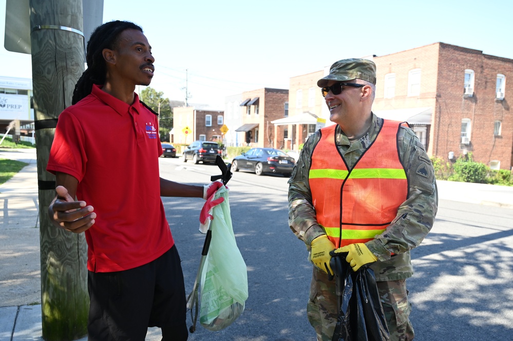Task Force Beautification teams with Advisory Neighborhood Commission (ANC) in the District’s Ward 8