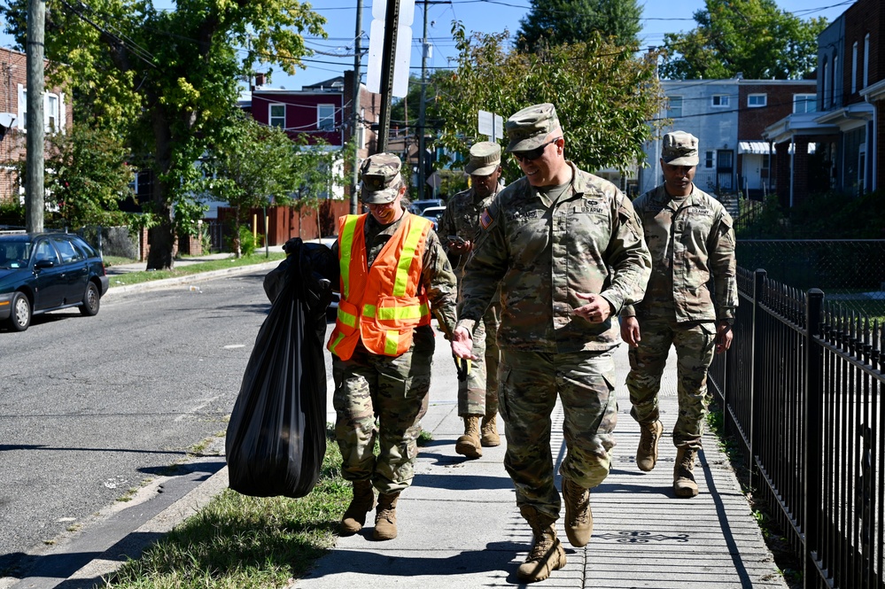 Task Force Beautification teams with Advisory Neighborhood Commission (ANC) in the District’s Ward 8