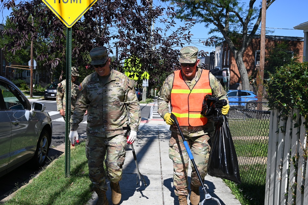 Task Force Beautification teams with Advisory Neighborhood Commission (ANC) in the District’s Ward 8