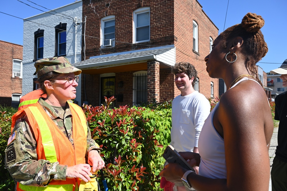 Task Force Beautification teams with Advisory Neighborhood Commission (ANC) in the District’s Ward 8