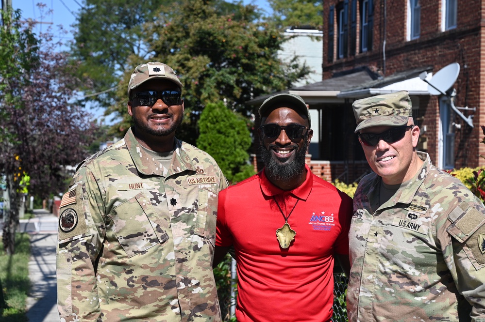 Task Force Beautification teams with Advisory Neighborhood Commission (ANC) in the District’s Ward 8