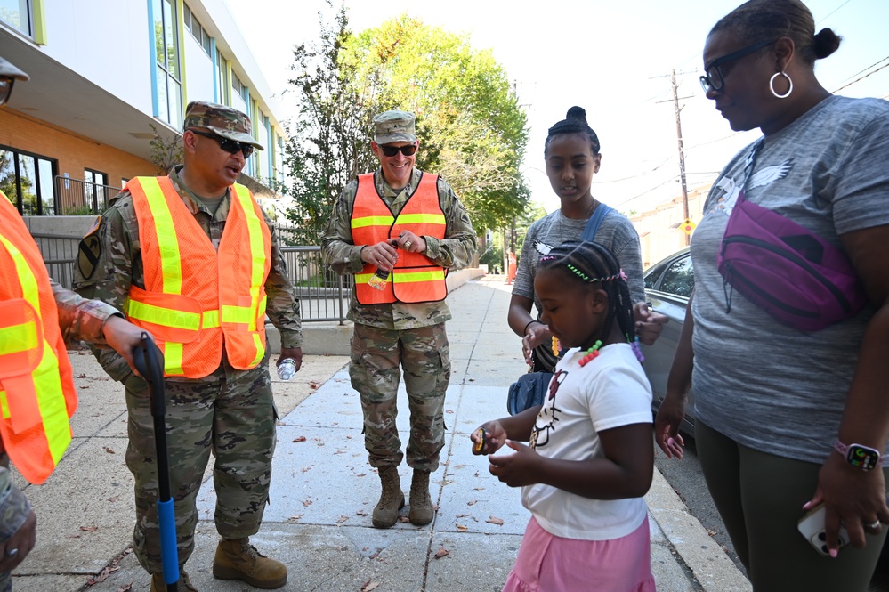 Task Force Beautification teams with Advisory Neighborhood Commission (ANC) in the District’s Ward 8