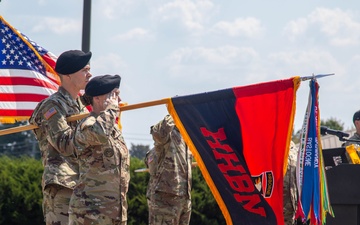 101st HHBN CSM Change of Command