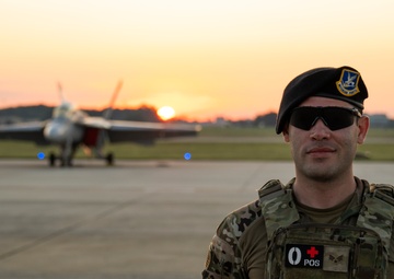 Airmen prepare for the 2025 Joint Base Andrews Air Show