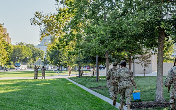 JTF- Eisenhower Memorial Beautification
