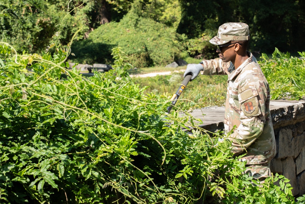 JTF-D.C. Area Beautification at Fletcher's Cove Park
