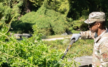 JTF-D.C. Area Beautification at Fletcher's Cove Park