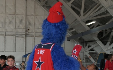 Mascots visit the 2025 Joint Base Andrews Air Show