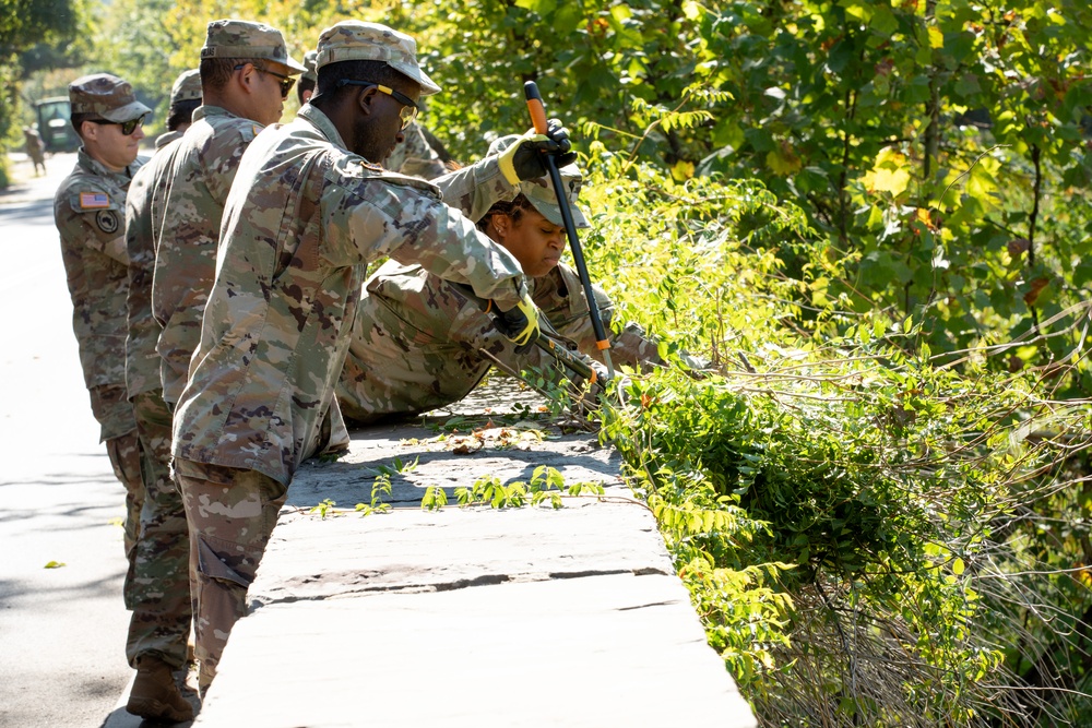 JTF - D.C. Area Beautification at Fletcher's Cove Park