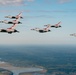 Thunderbirds Perform Photo Chase over Washington D.C.
