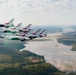 Thunderbirds Perform Photo Chase over Washington D.C.