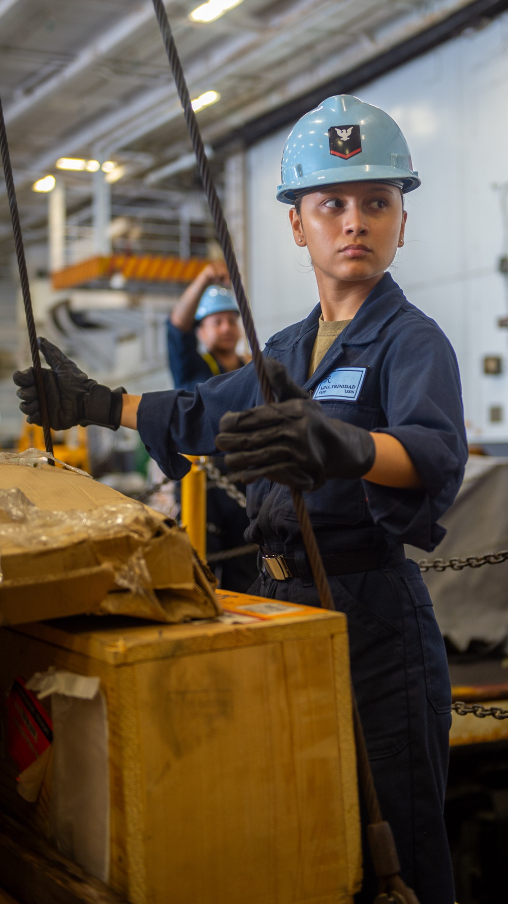 USS Theodore Roosevelt Supply Operations