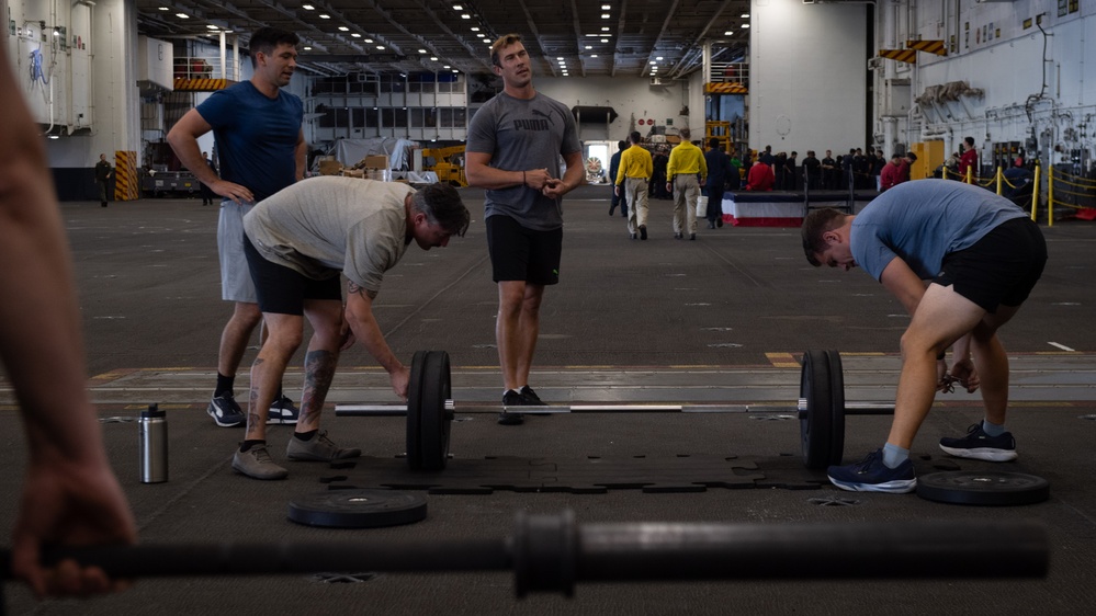 USS Theodore Roosevelt Fitness Class