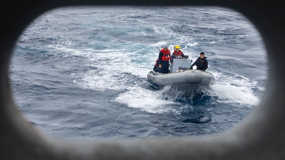 USS Theodore Roosevelt Small Boat Operations