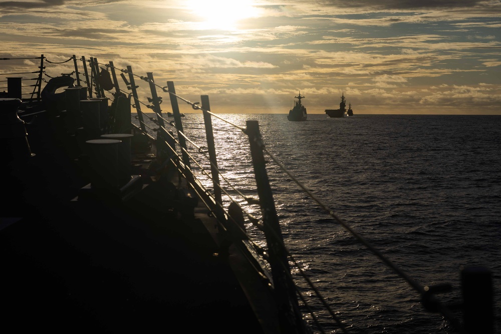 USS Higgins Conducts a Multilateral Operation
