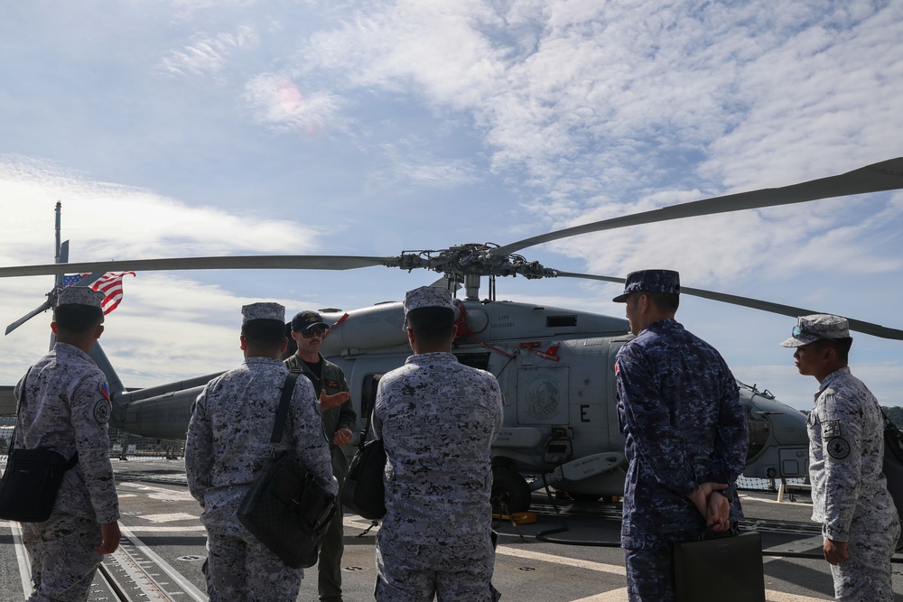 USS John Finn (DDG 113) participates in Maritime Cooperative Activity in Subic Bay, Philippines
