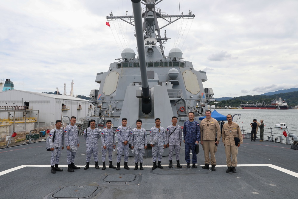 USS John Finn (DDG 113) participates in Maritime Cooperative Activity in Subic Bay, Philippines