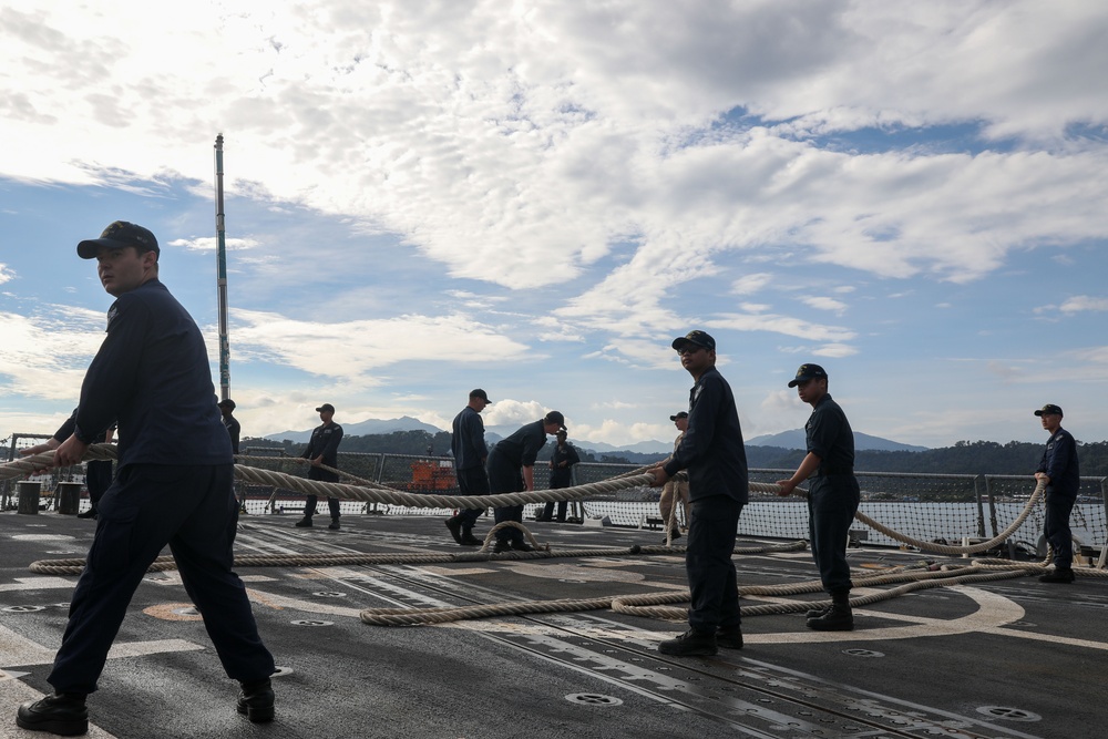 USS John Finn (DDG 113) participates in Maritime Cooperative Activity in Subic Bay, Philippines
