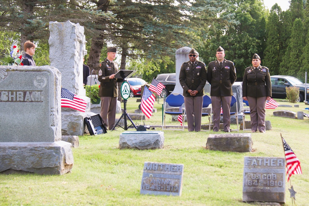 Wisconsin installation founder honored in special Maj. Gen. Robert Bruce McCoy Remembrance Ceremony