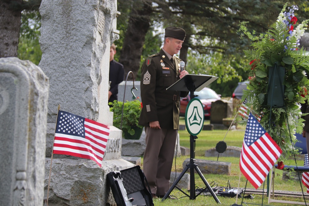 Wisconsin installation founder honored in special Maj. Gen. Robert Bruce McCoy Remembrance Ceremony
